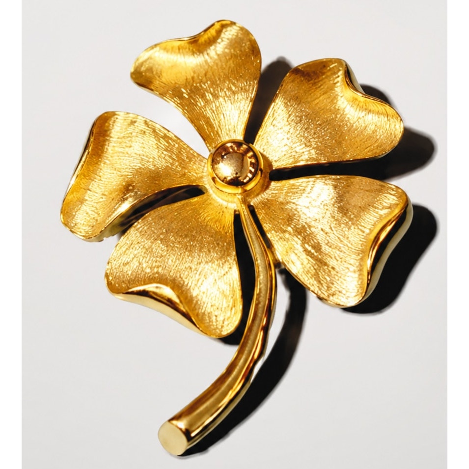 Vintage Sarah Coventry Brooch Pin Brushed Gold Tone Daisy Flower Floral 2" Fb101